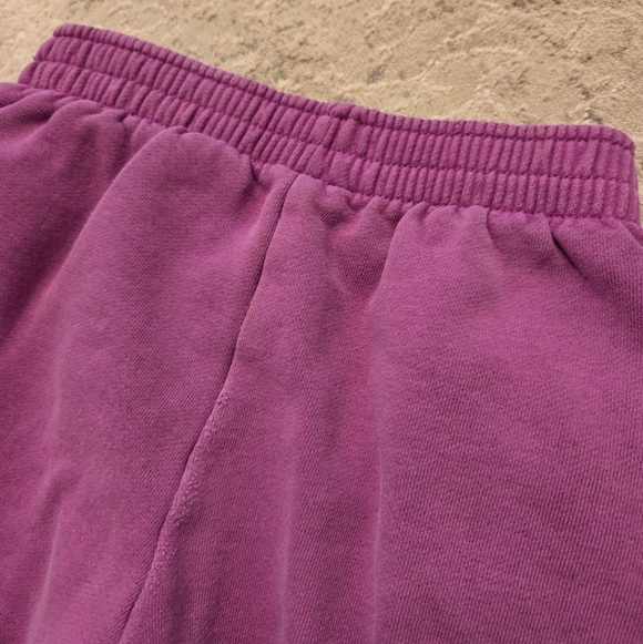 Vintage The Children's Place Purple Floral Embroidered Sweatshirt Pants 2pc Set - Picture 5 of 7